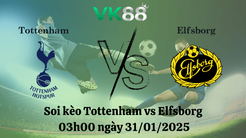 VK88 Nhận định soi kèo Tottenham vs Elfsborg 03h00 ngày 31/01/2025 - Europa League