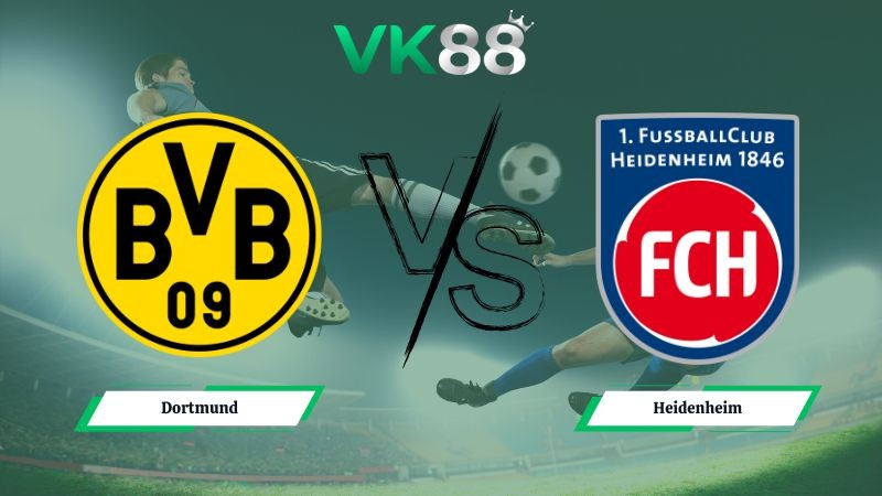 VK88 Nhận định soi kèo Dortmund vs Heidenheim 23h30 ngày 01/02/2026 – Bundesliga