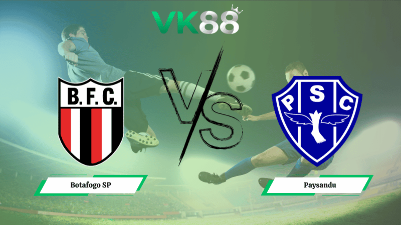 VK88 Nhận định soi kèo Botafogo SP vs Paysandu 07h35 ngày 08/10/2025 - Hạng 2 Brazil
